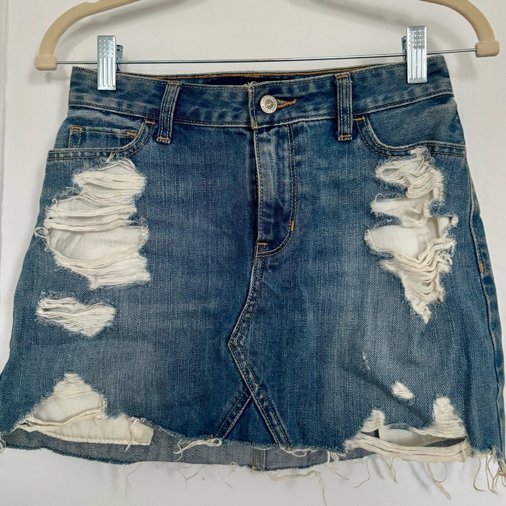 Jean Mini Skirt